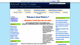 What About-win7.com website looked like in 2020 (3 years ago)