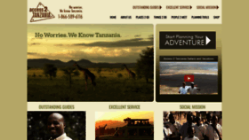 What Access2tanzania.com website looked like in 2020 (5 years ago)