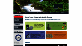 What Accupower.at website looked like in 2020 (3 years ago)