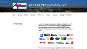 What Accesstechnology.biz website looked like in 2020 (3 years ago)