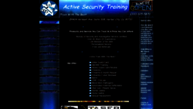 What Activesecuritytraining.com website looked like in 2020 (3 years ago)
