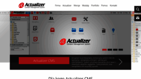 What Actualizer.pl website looked like in 2020 (3 years ago)