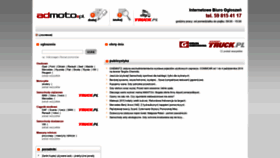 What Admoto.pl website looked like in 2020 (3 years ago)