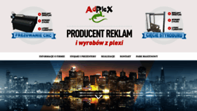 What Adplex.pl website looked like in 2020 (3 years ago)