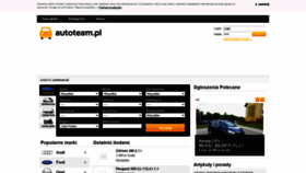 What Autoteam.pl website looked like in 2020 (3 years ago)