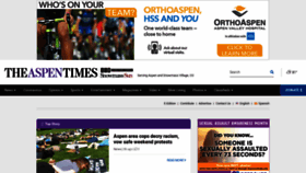 What Aspentimes.com website looked like in 2020 (3 years ago)