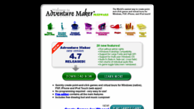 What Adventuremaker.com website looked like in 2020 (3 years ago)
