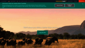 What Africansafaritravelexpert.com website looked like in 2020 (3 years ago)