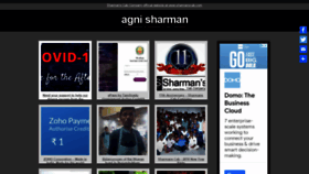 What Agnisharman.com website looked like in 2020 (3 years ago)
