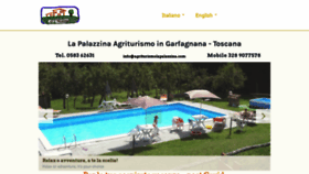 What Agriturismolapalazzina.com website looked like in 2020 (3 years ago)