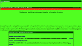 What Agsites.net website looked like in 2020 (3 years ago)