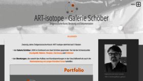 What Artisotope.de website looked like in 2020 (3 years ago)