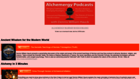 What Alchemergy.com website looked like in 2020 (3 years ago)