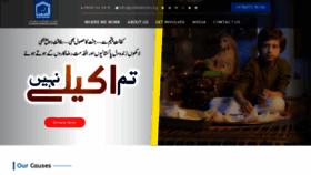 What Alkhidmat.org website looked like in 2020 (3 years ago)