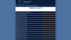 What Alleghenytix.com website looked like in 2020 (3 years ago)