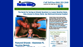 What Allfloridavillas.com website looked like in 2020 (3 years ago)