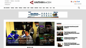 What Aceh.antaranews.com website looked like in 2020 (3 years ago)