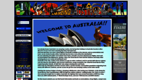 What Amazingaustralia.com.au website looked like in 2020 (3 years ago)