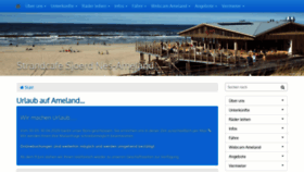 What Ameland-tips.de website looked like in 2020 (3 years ago)