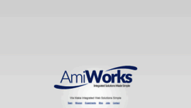 What Amiworks.com website looked like in 2020 (3 years ago)