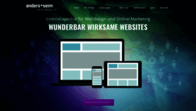 What Andersundseim.de website looked like in 2020 (3 years ago)
