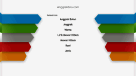 What Anggrekbiru.com website looked like in 2020 (3 years ago)