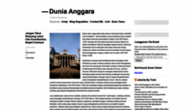 What Anggara.org website looked like in 2020 (3 years ago)