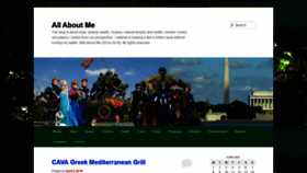 What Allaboutme31.com website looked like in 2020 (3 years ago)