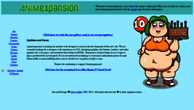 What Animexpansion.com website looked like in 2020 (3 years ago)