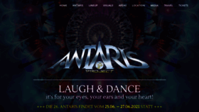 What Antaris-project.de website looked like in 2020 (3 years ago)