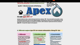 What Apexdc.ro website looked like in 2020 (3 years ago)