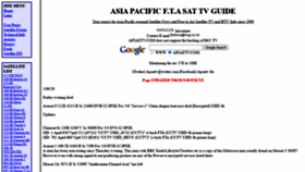 What Apsattv.com website looked like in 2020 (3 years ago)