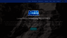 What Aquamediadirect.com website looked like in 2020 (3 years ago)
