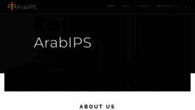 What Arabips.com website looked like in 2020 (3 years ago)