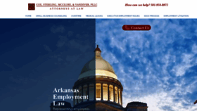 What Aremploymentlaw.com website looked like in 2020 (3 years ago)