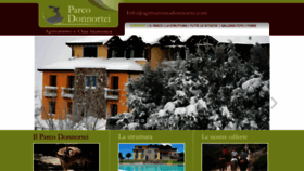 What Agriturismodonnortei.com website looked like in 2020 (3 years ago)