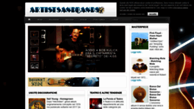 What Artistsandbands.org website looked like in 2020 (3 years ago)