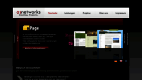What Asnetworks.de website looked like in 2020 (3 years ago)