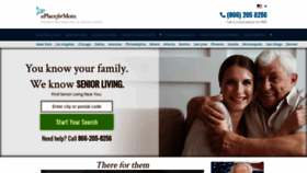 What Assistedlivinginfo.com website looked like in 2020 (3 years ago)