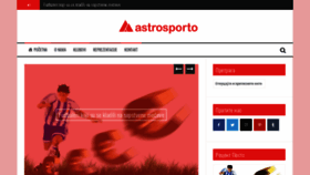 What Astrosporto.com website looked like in 2020 (3 years ago)