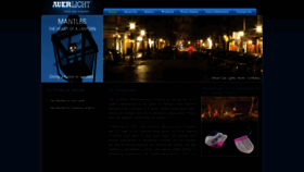 What Auerlicht.com website looked like in 2020 (3 years ago)
