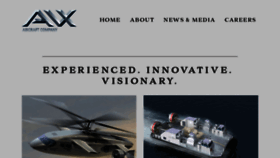 What Avxaircraft.com website looked like in 2020 (3 years ago)