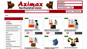 What Aximax.nl website looked like in 2020 (5 years ago)