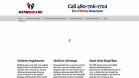 What Azmedicare.info website looked like in 2020 (3 years ago)