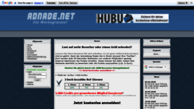What Adnade.net website looked like in 2020 (5 years ago)
