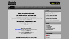 What Autek.dk website looked like in 2020 (3 years ago)