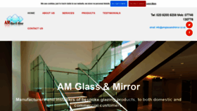 What Amglassandmirror.co.uk website looked like in 2020 (3 years ago)