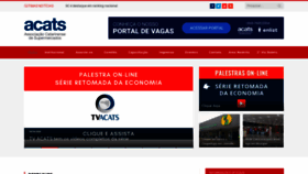 What Acats.com.br website looked like in 2020 (4 years ago)