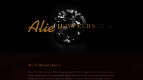What Aliejewelers.com website looked like in 2020 (3 years ago)