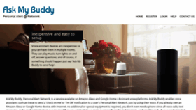 What Askmybuddy.net website looked like in 2020 (3 years ago)